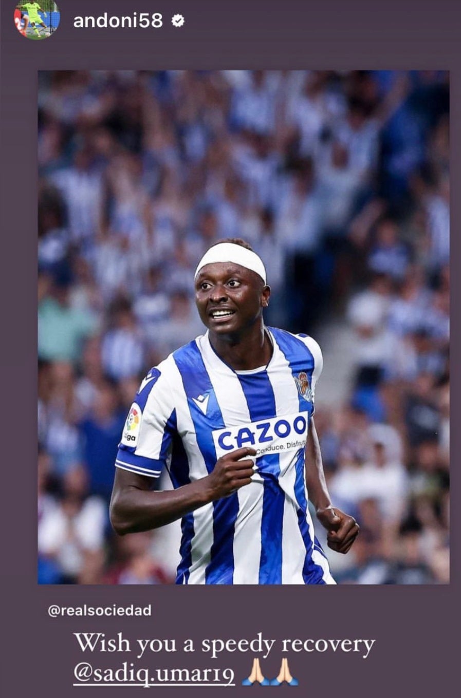 Fotos: La plantilla de la Real Sociedad se vuelca con Sadiq