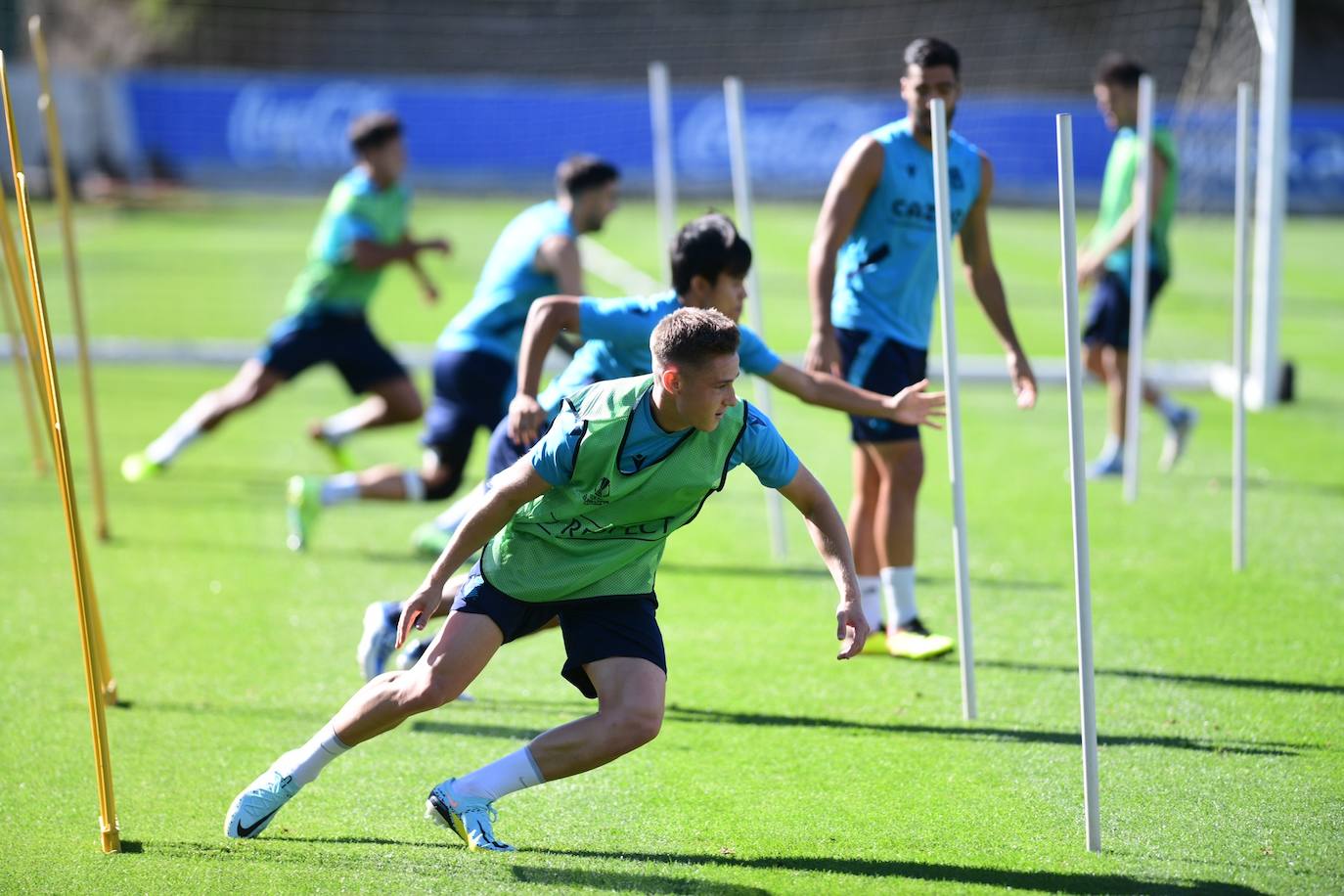 Fotos: La Real Sociedad, preparada para dedicarle la victoria a Sadiq