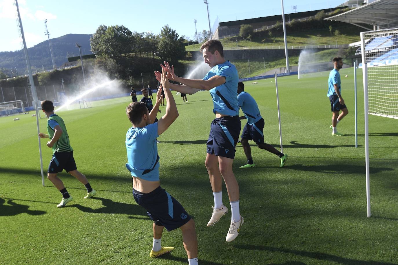 Fotos: La Real Sociedad, preparada para dedicarle la victoria a Sadiq