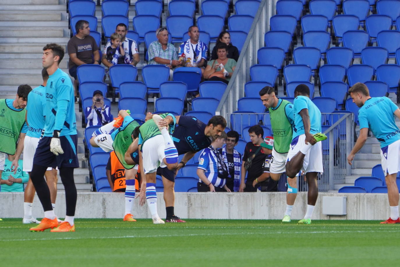 Fotos: Las mejores imágenes del Real Sociedad-Omonia