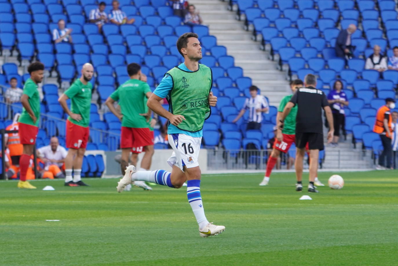 Fotos: Las mejores imágenes del Real Sociedad-Omonia