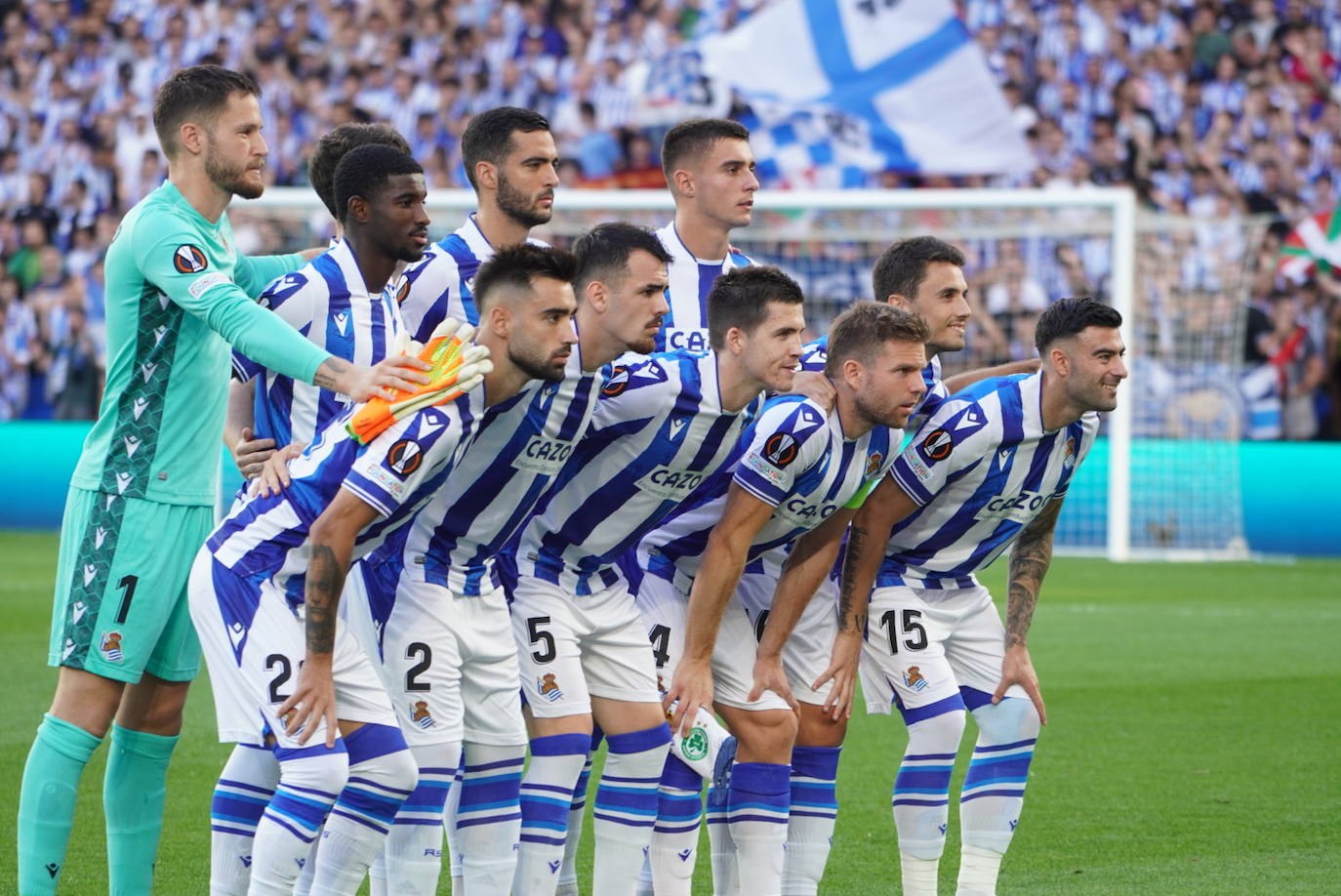 Fotos: Las mejores imágenes del Real Sociedad-Omonia