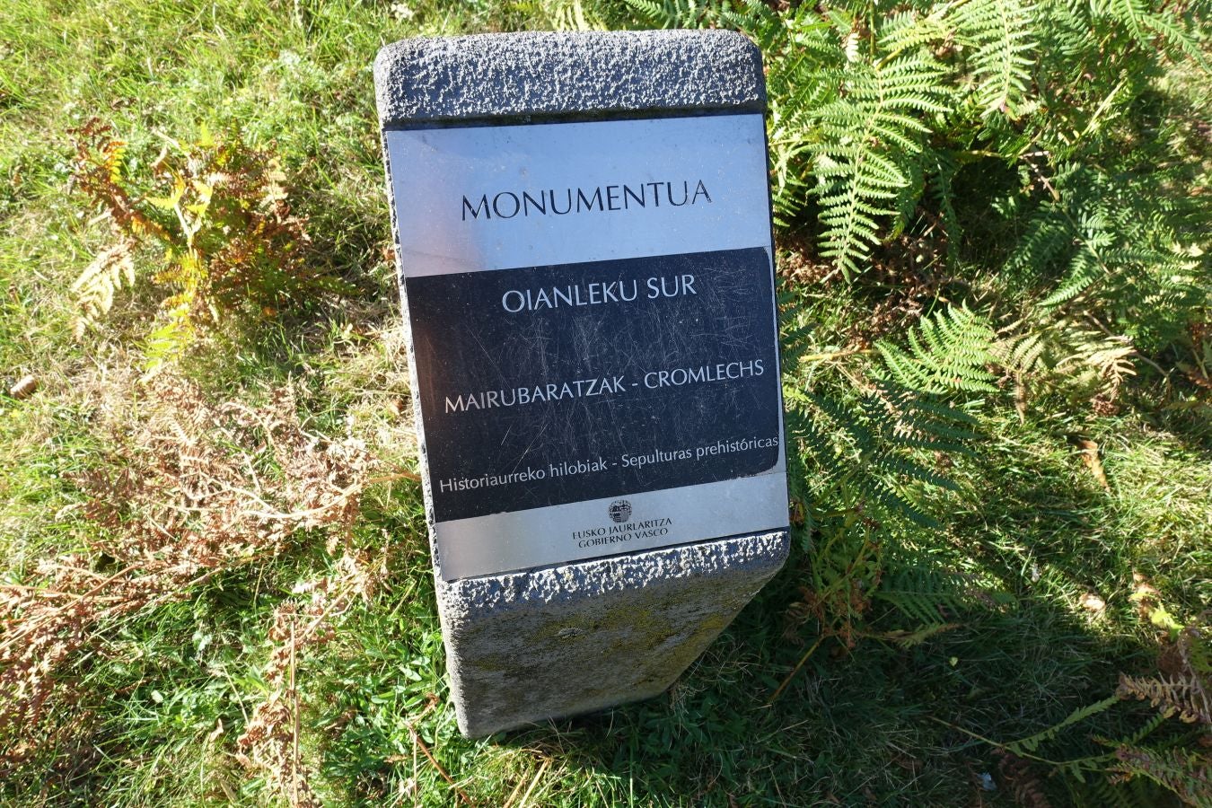 Fotos: Ruta a Basate pasando por el crómlech de Oianleku