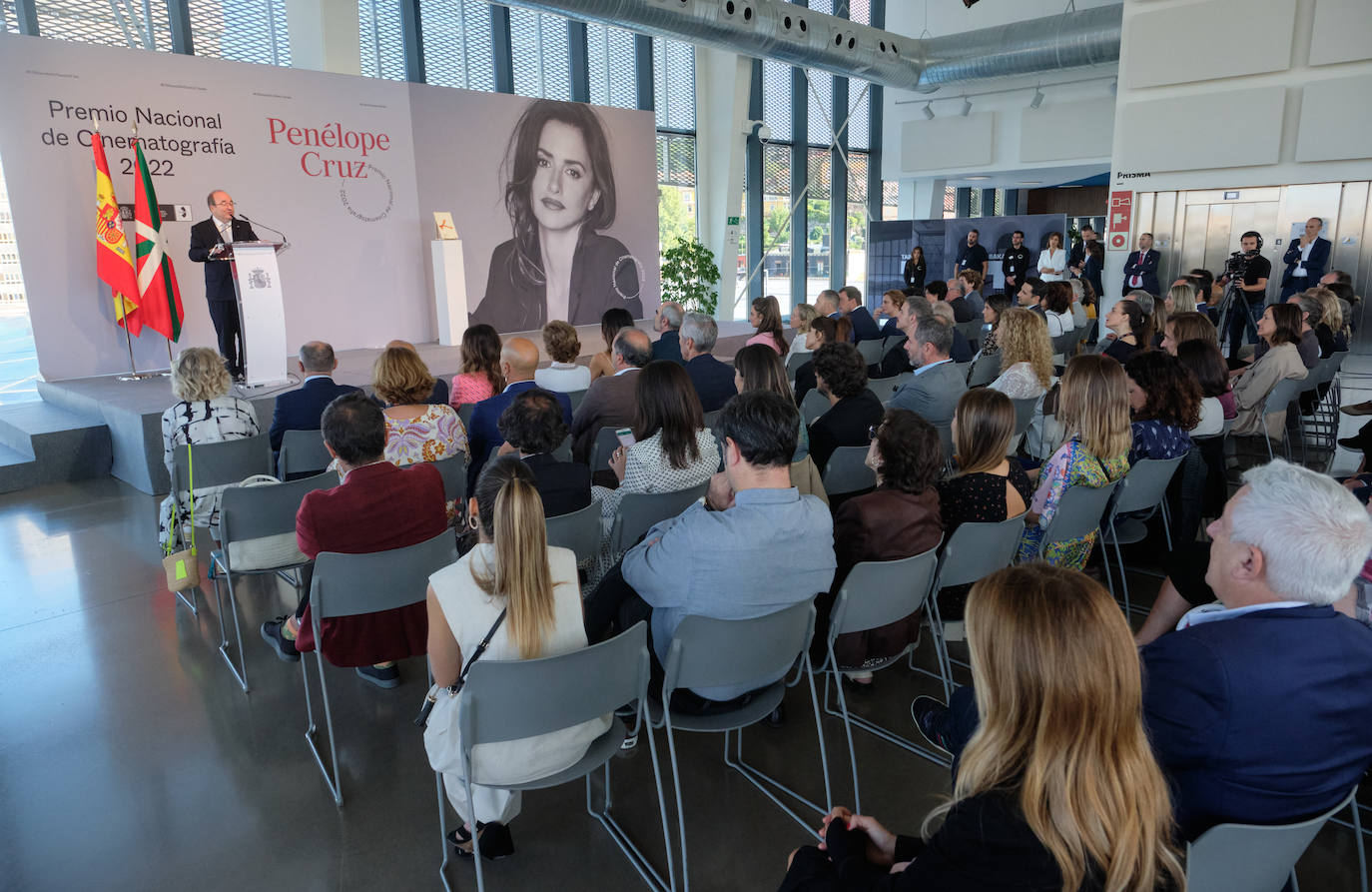 Fotos: Penélope Cruz recibe el Premio Nacional de Cinematografía