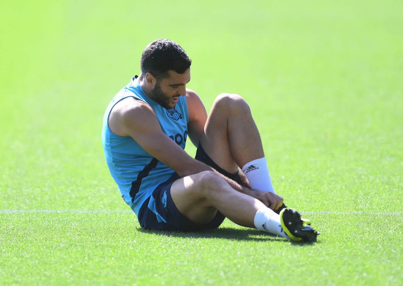 Fotos: Entrenamiento de la Real Sociedad en Zubieta