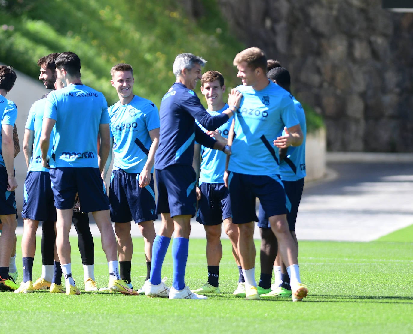 Fotos: Entrenamiento de la Real Sociedad en Zubieta