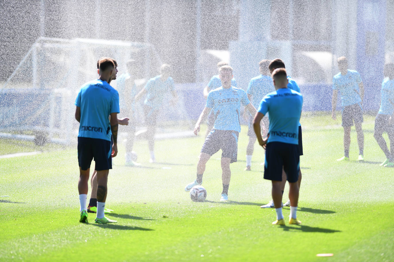 Fotos: Entrenamiento de la Real Sociedad en Zubieta