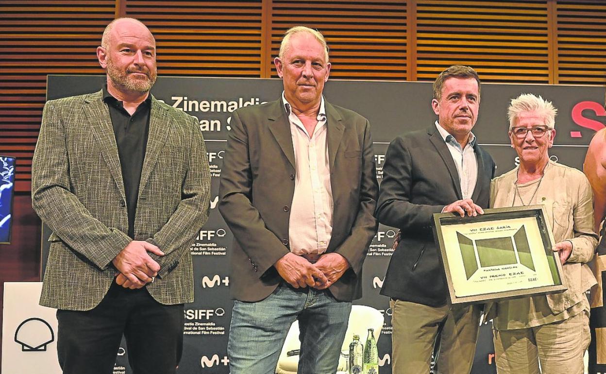 Zinemaldia: La salas de cine vascas premian a 'Maixabel'