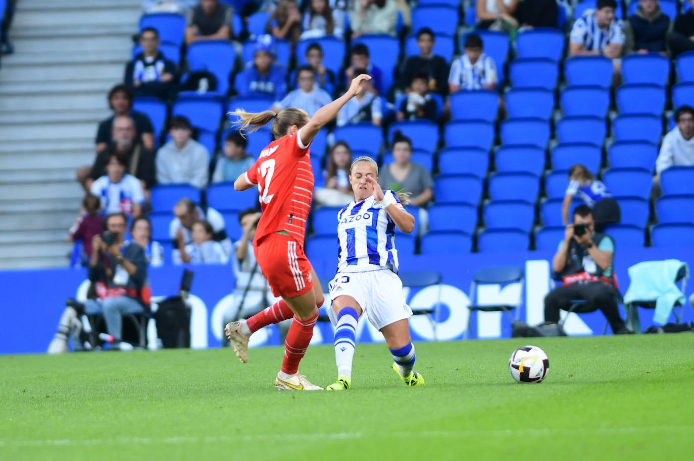Fotos: El Real Sociedad - Bayern Munich, en imágenes