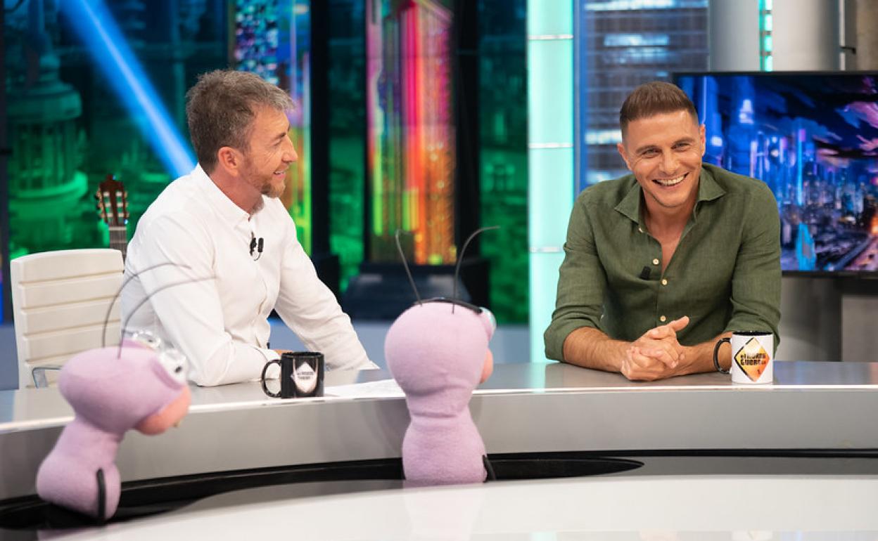 Joaquín Sánchez, ayer en El Hormiguero. 