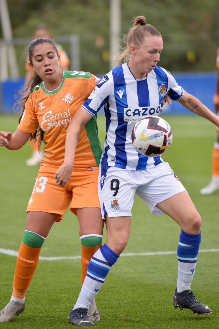 Real y Betis firman un gran partido que descubre algunas de las potencialidades del equipo de Natalia Arroyo pero también puntos a cuidar el jueves en Múnich. 