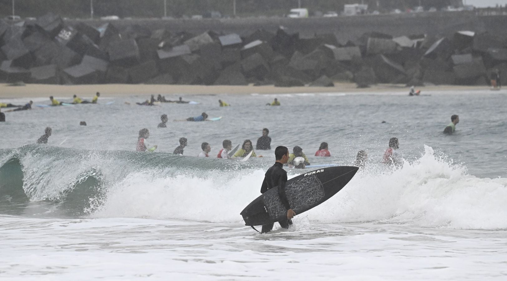 El joven, de 16 años, fue el gran dominador de la prueba superando a los franceses Andy Criere y Adrien Toyon. 