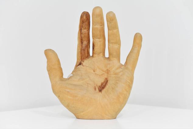 Fotos: La mano del artista que se torna en obra de arte