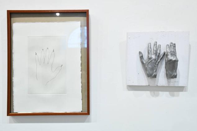 Fotos: La mano del artista que se torna en obra de arte