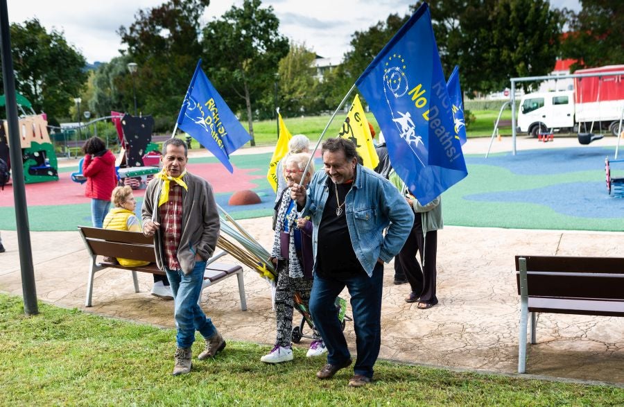 Fotos: Ofrenda floral a los migrantes fallecidos