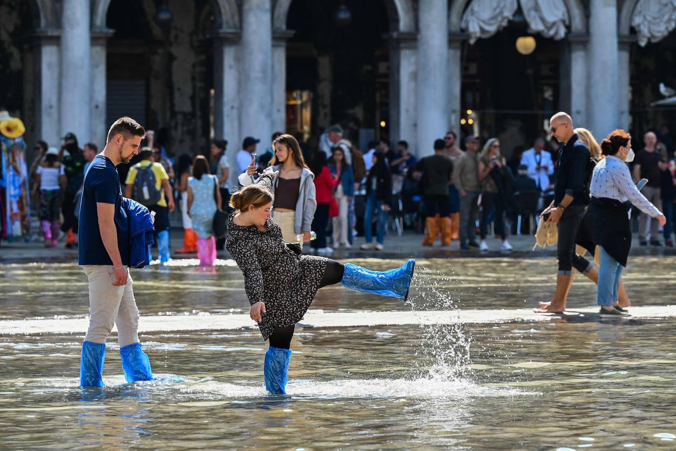 Fotos: El &#039;Acqua alta&#039; inunda una vez más Venecia