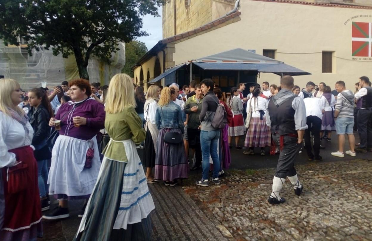 Samielak bertan ditugu eta 19:30etan izango da txupinazoa. 