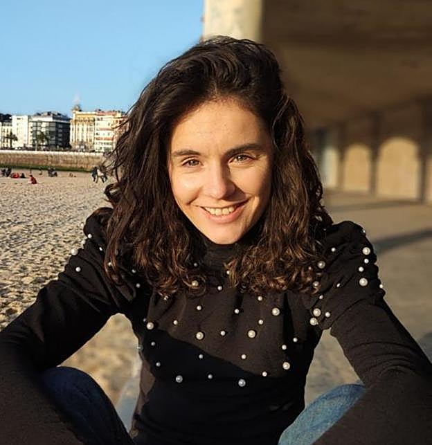 Udane Eskudero Esnaola, Olarri dantza taldeko kidea. 