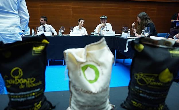 Los garbanzos han sido protagonistas en este primera jornada profesional de San Sebastian Gastronomika. 