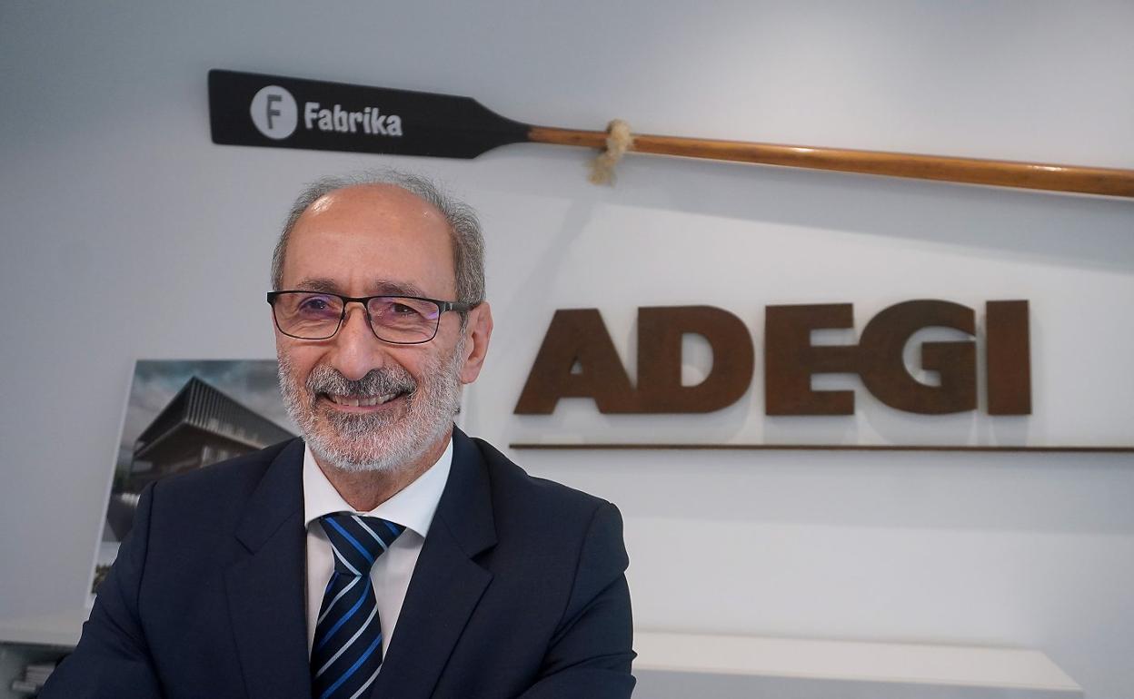 Eduardo Junkera | Presidente de Adegi: «Si vamos a una recesión, lo primero debe ser cuidar a las empresas; eso sujeta todo»