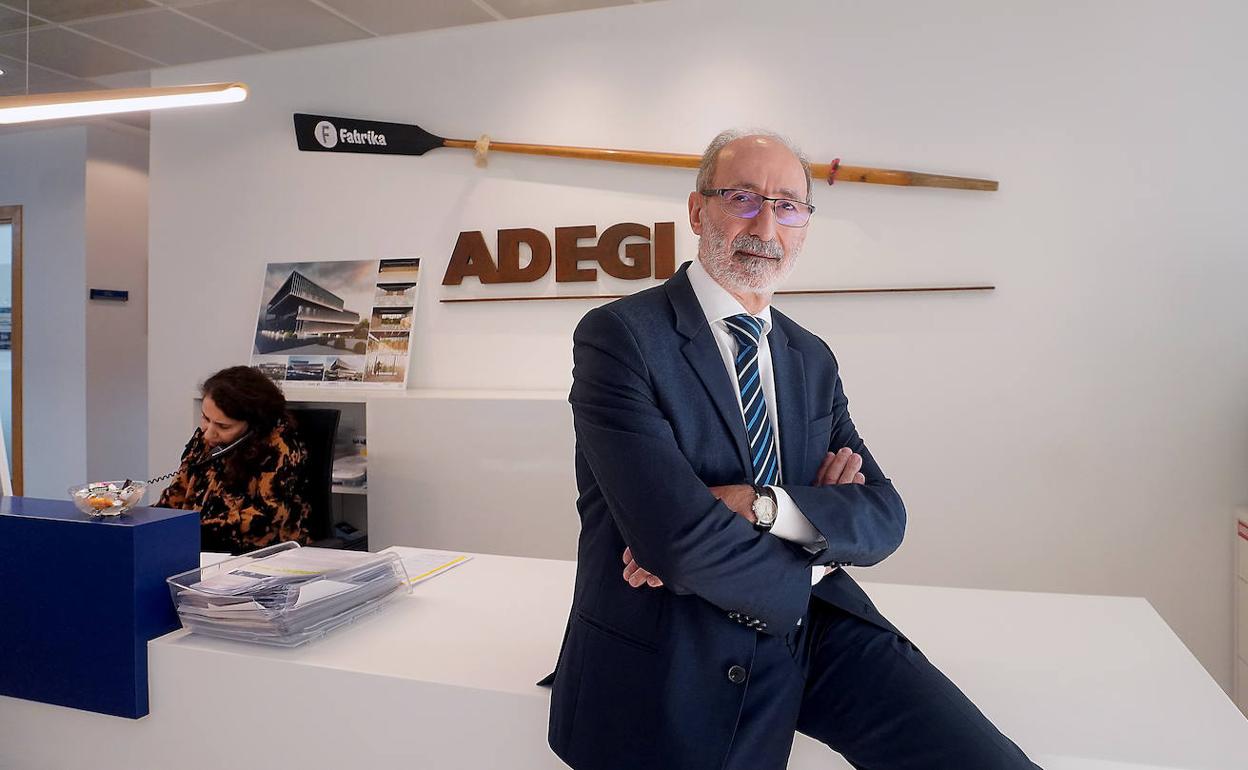 El presidente de Adegi, Eduardo Junkera.