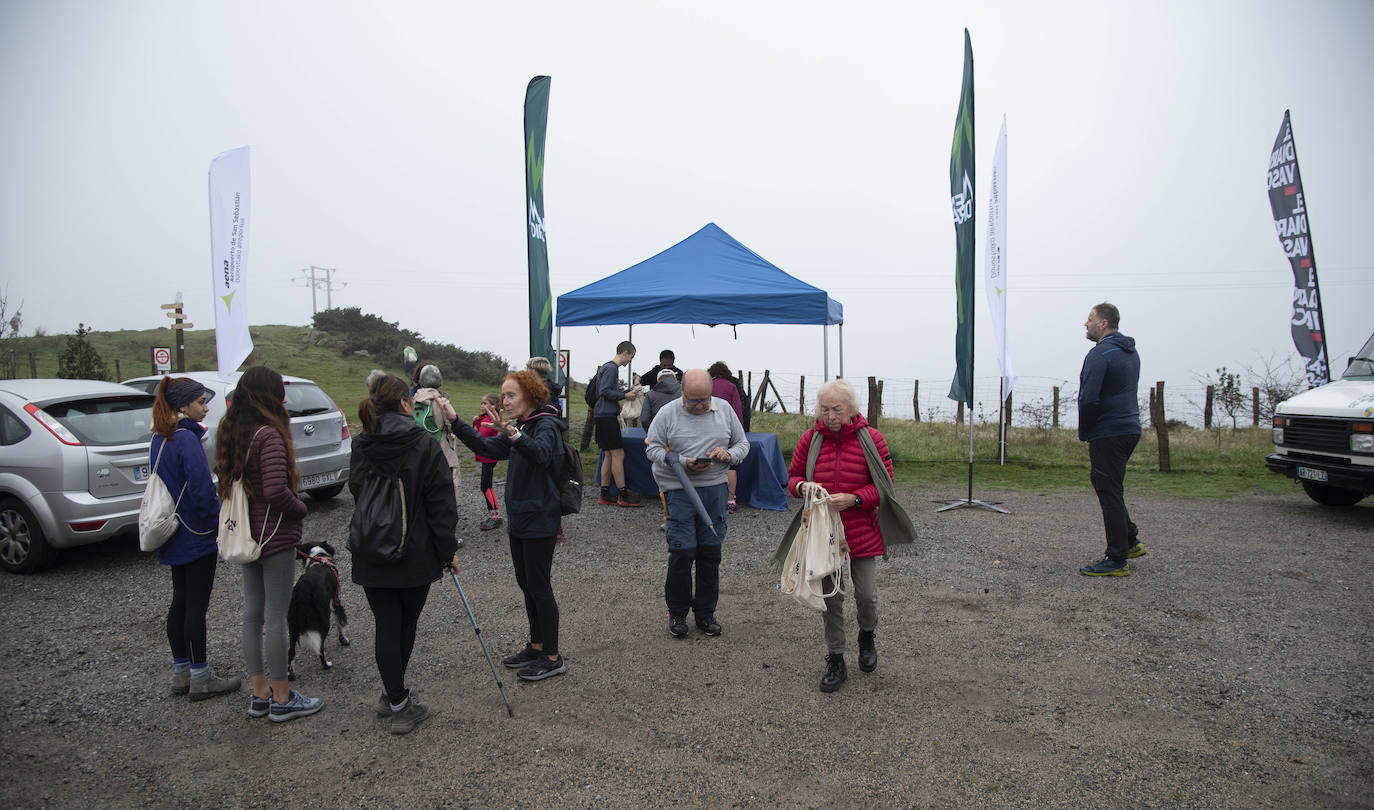 Fotos: Éxito en la salida a Oianleku de Mendira