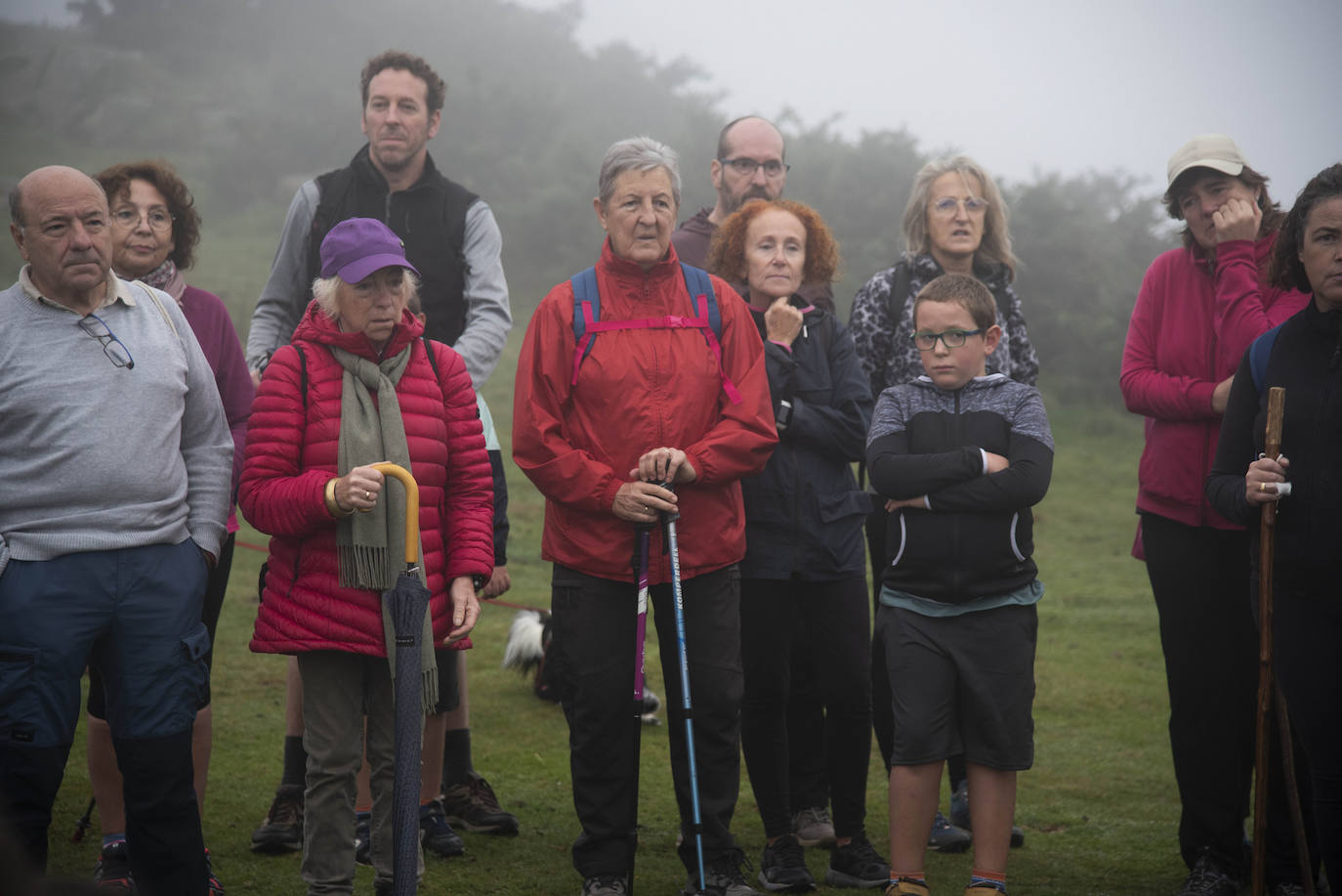 Fotos: Éxito en la salida a Oianleku de Mendira