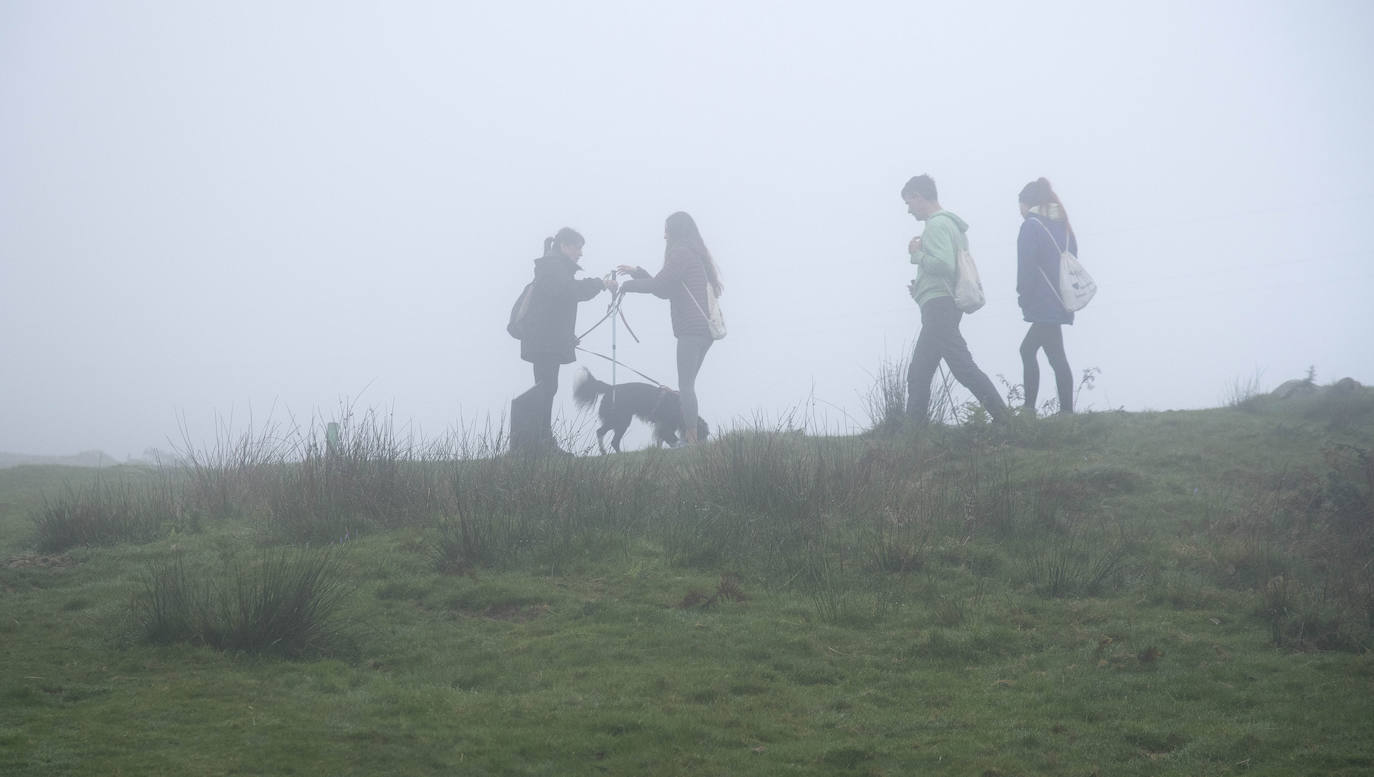 Fotos: Éxito en la salida a Oianleku de Mendira