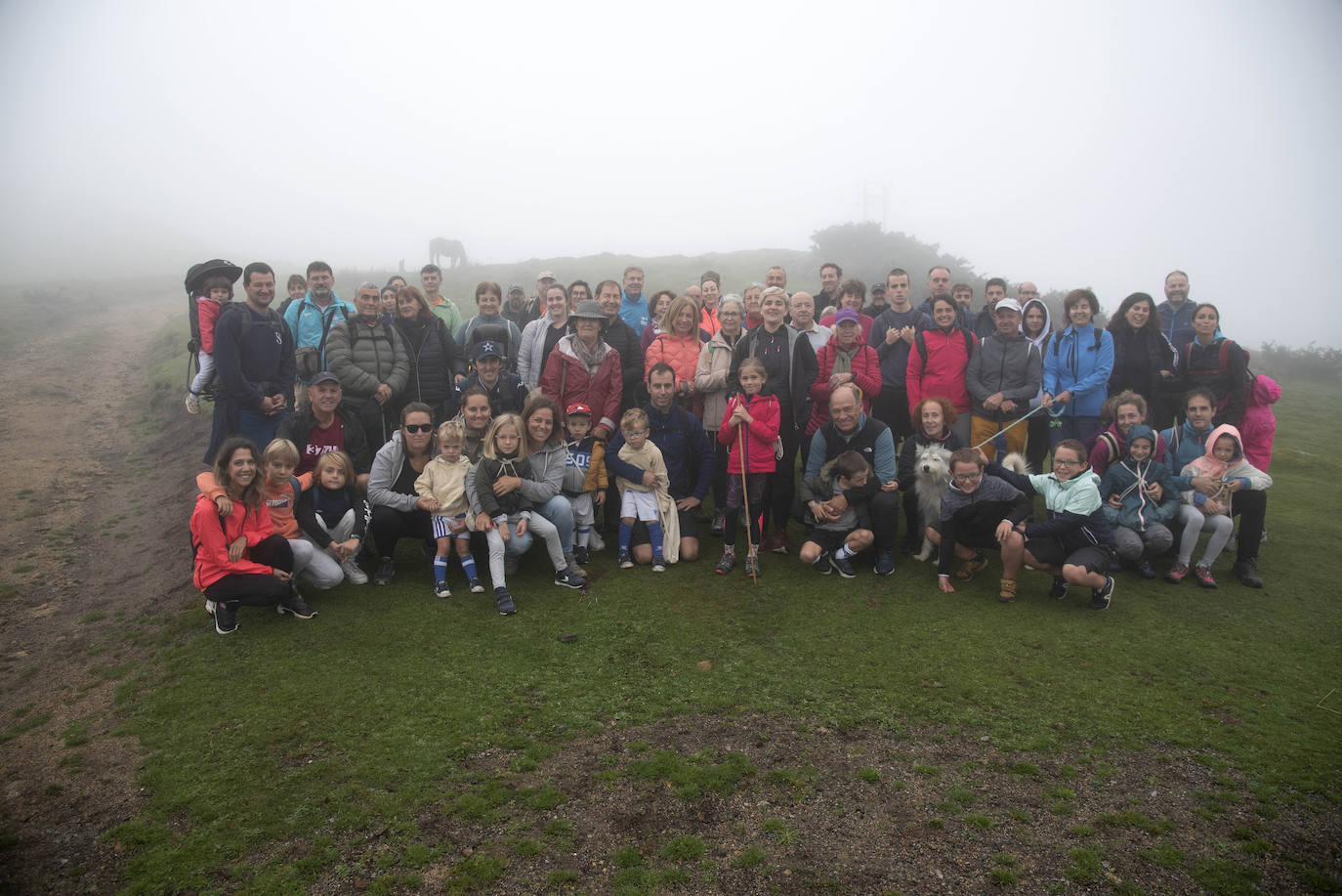 Fotos: Éxito en la salida a Oianleku de Mendira