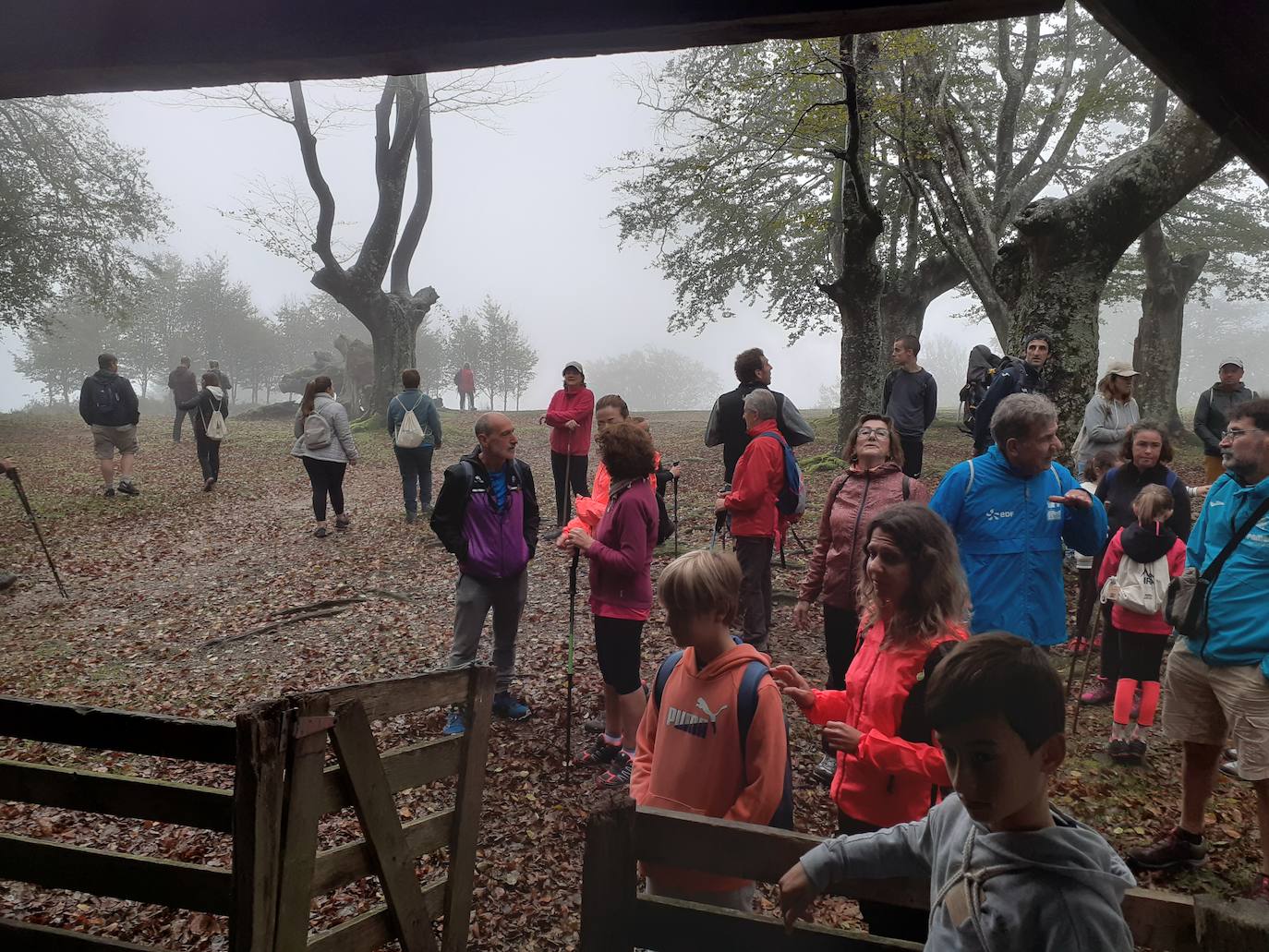 Fotos: Éxito en la salida a Oianleku de Mendira