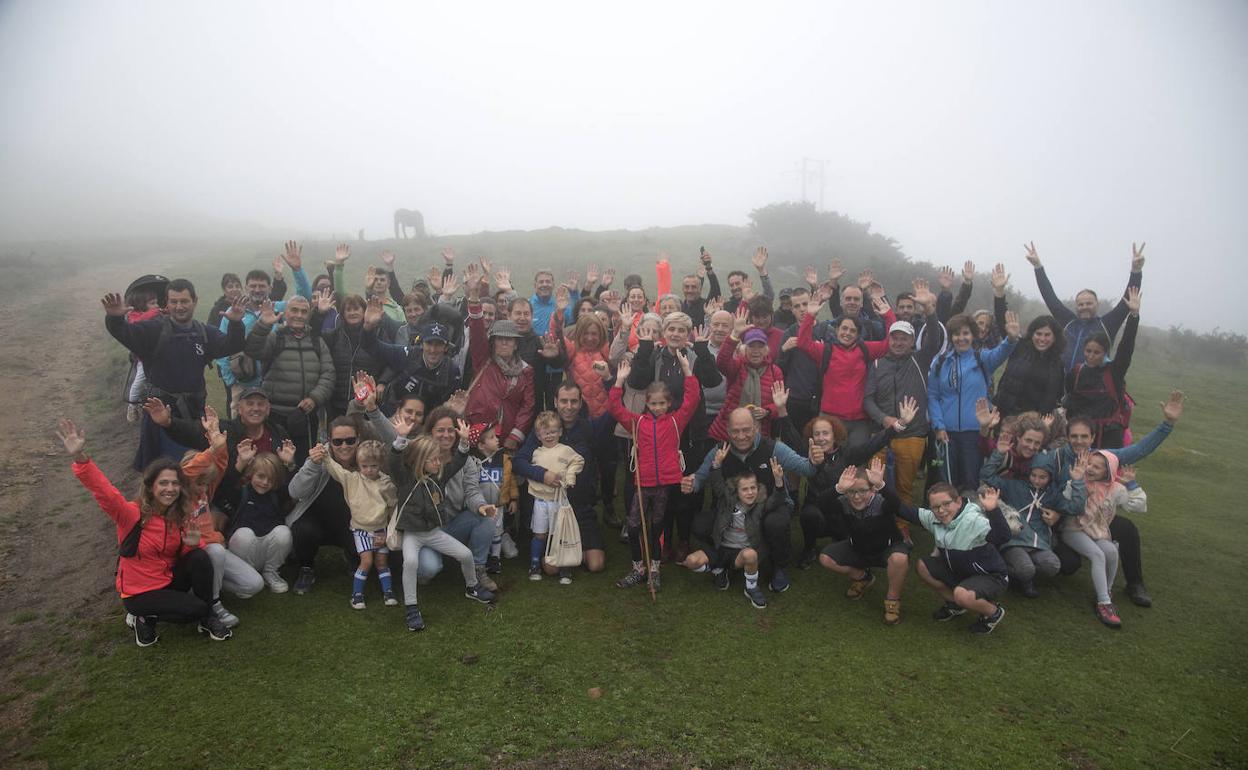 Éxito en la salida a Oianleku de Mendira