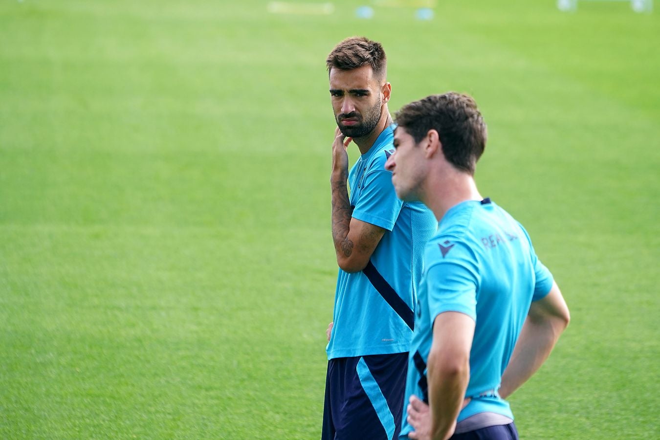 Fotos: Entrenamiento en Zubieta antes de recibir al Sheriff