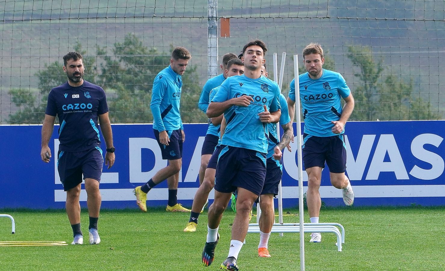 Fotos: Entrenamiento en Zubieta antes de recibir al Sheriff