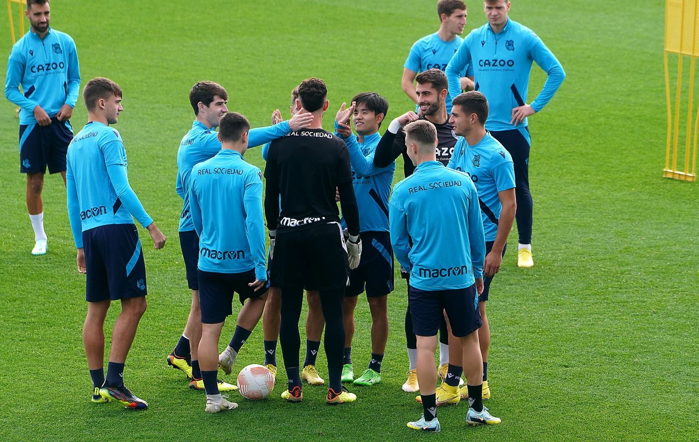 Fotos: Entrenamiento en Zubieta antes de recibir al Sheriff