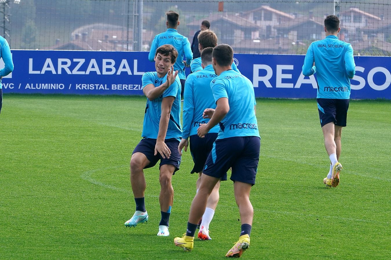 Fotos: Entrenamiento en Zubieta antes de recibir al Sheriff