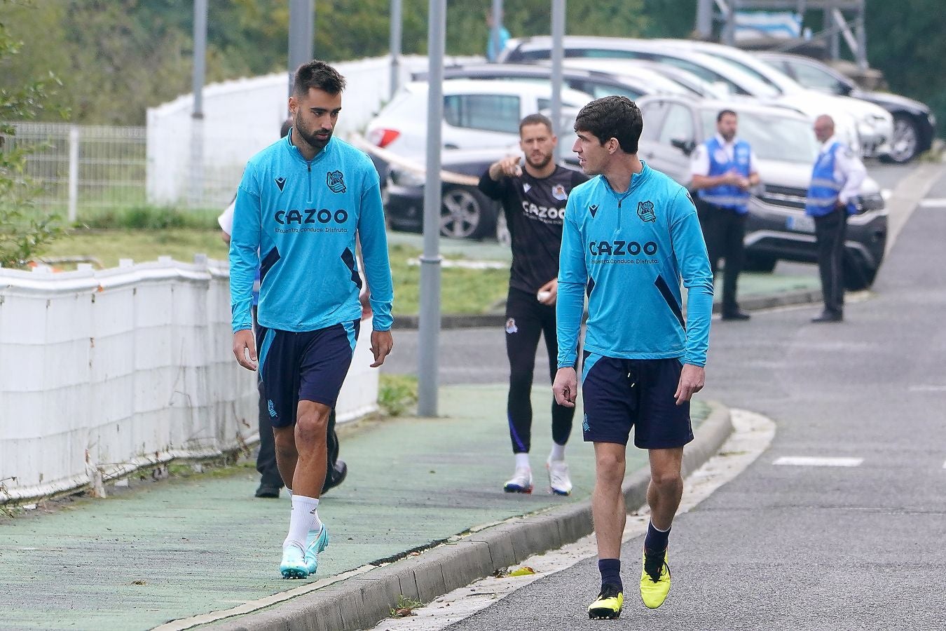 Fotos: Entrenamiento en Zubieta antes de recibir al Sheriff