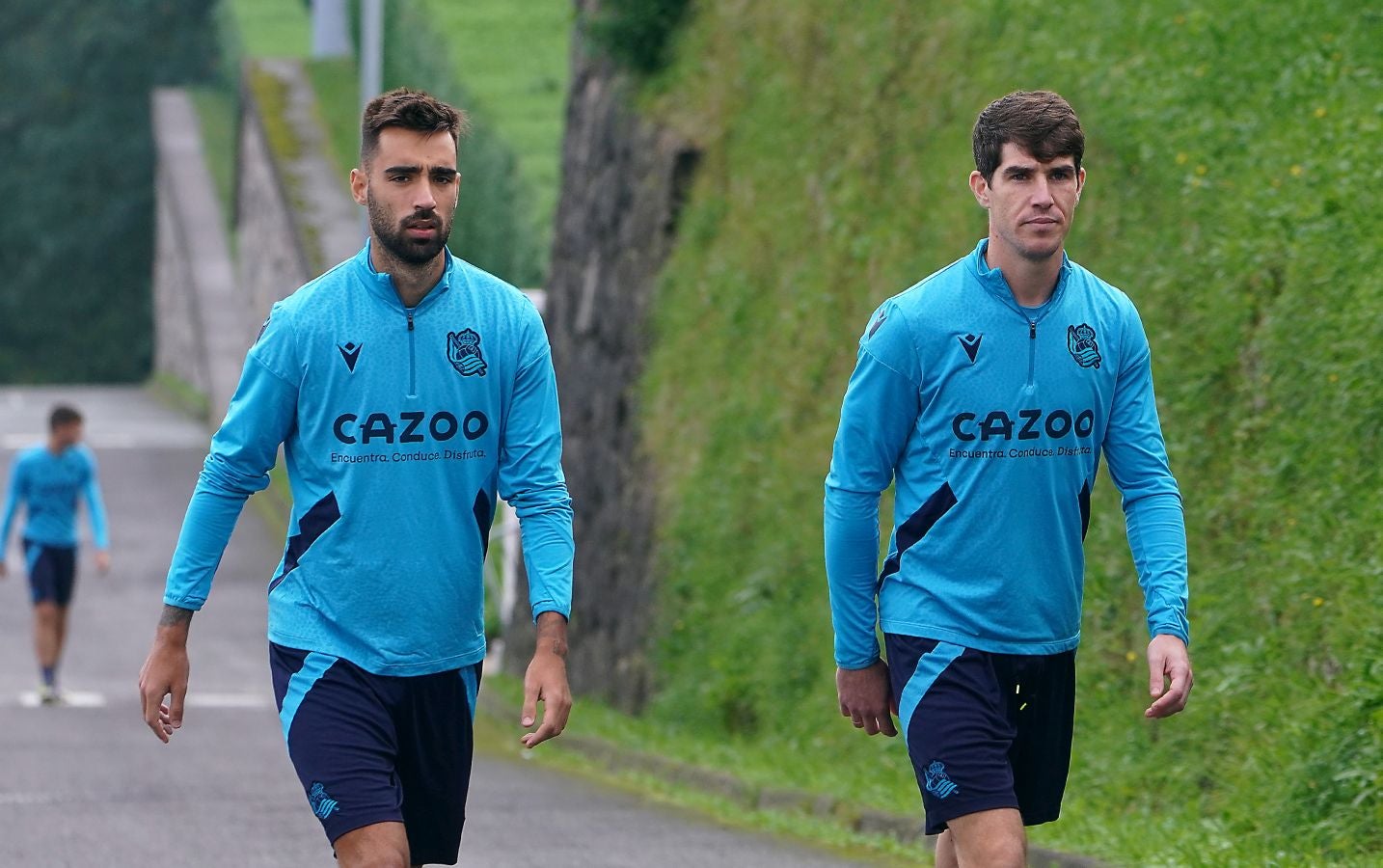 Fotos: Entrenamiento en Zubieta antes de recibir al Sheriff