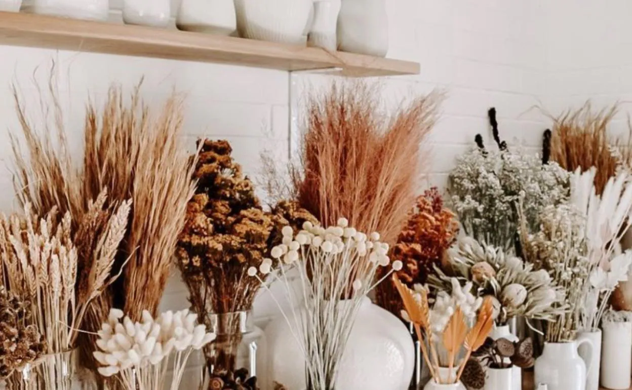 Ideas para decorar tu casa con flores secas