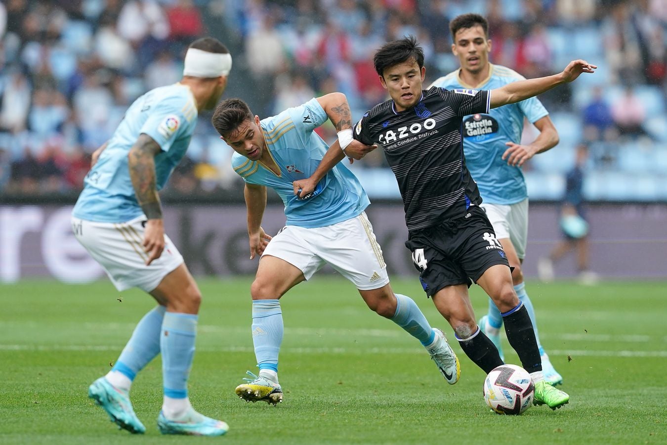 Fotos: Las mejores imágenes del Celta-Real