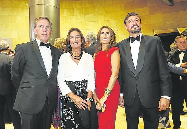 Asís Aznar, Mónica Gortázar, Virginia de las Heras y Eugenio Erhardt.