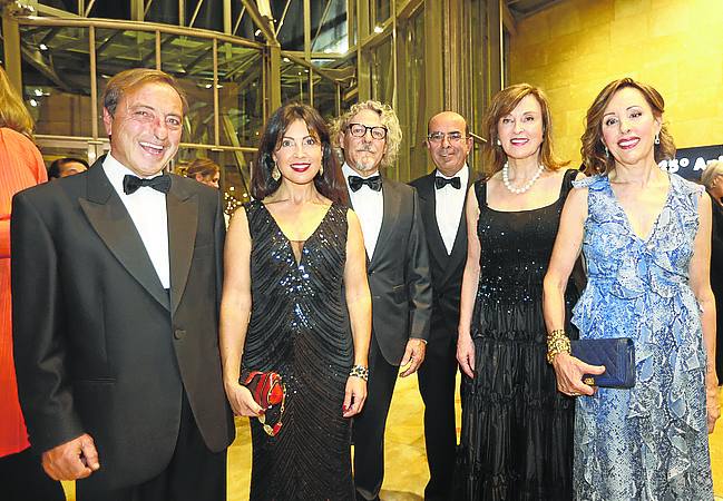 Álvaro Díez de Lezana, Rosa Omeñaca, Jesús Mªi Lazkano, Luis Javier Díez de Lezana, Mercedes Prado y Montse Gzlez.