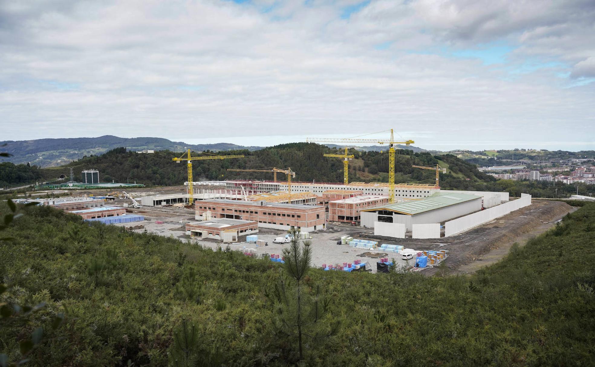 La cárcel de Zubieta supera el ecuador de las obras con la idea de abrirse en 2024