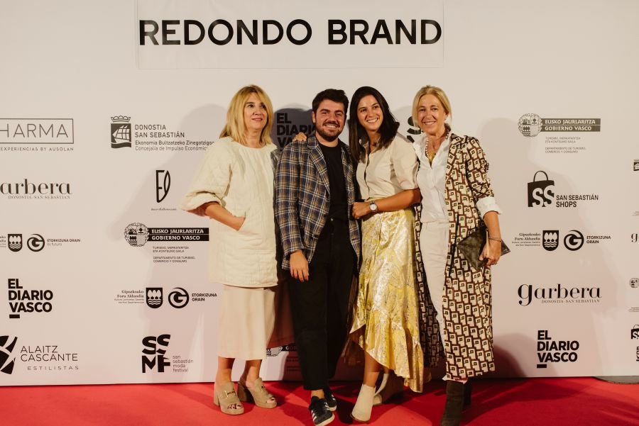 Fotos: Photocall del desfile de Redondo Brand en el Museo Balenciaga