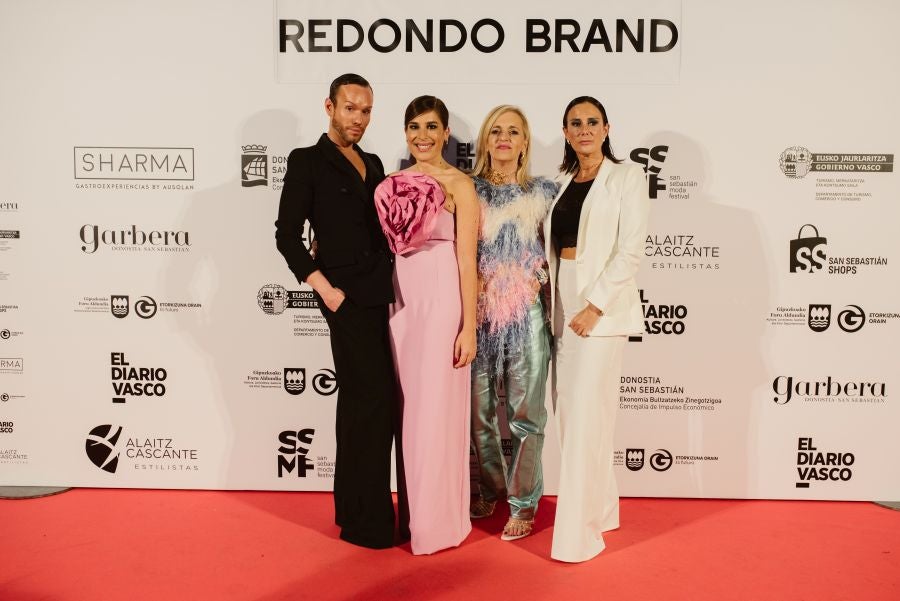 Fotos: Photocall del desfile de Redondo Brand en el Museo Balenciaga