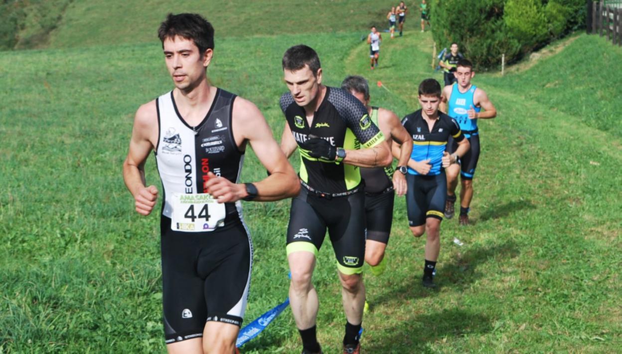 Amasa acogió la prueba del Circuito de Duatlón de Montaña. 