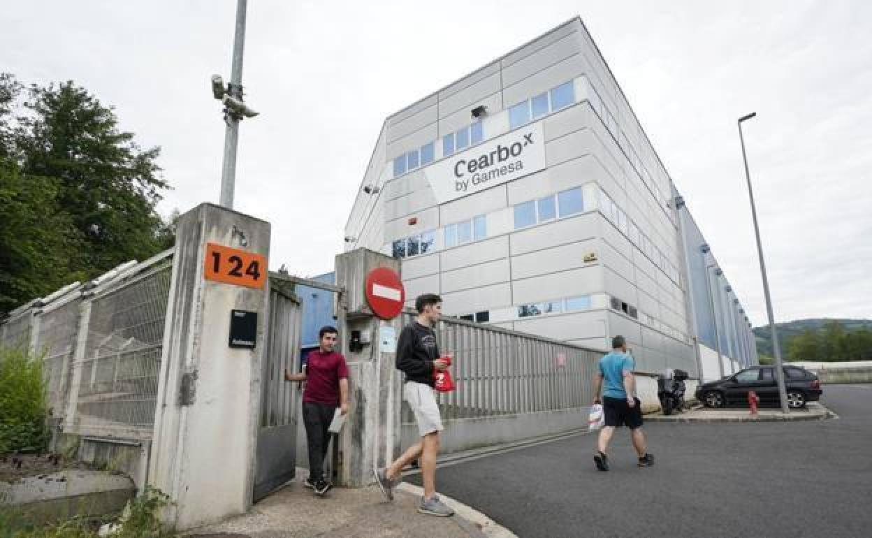 Planta que Gamesa tiene en el municipio de Asteasu y que cuenta con 250 trabajadores.
