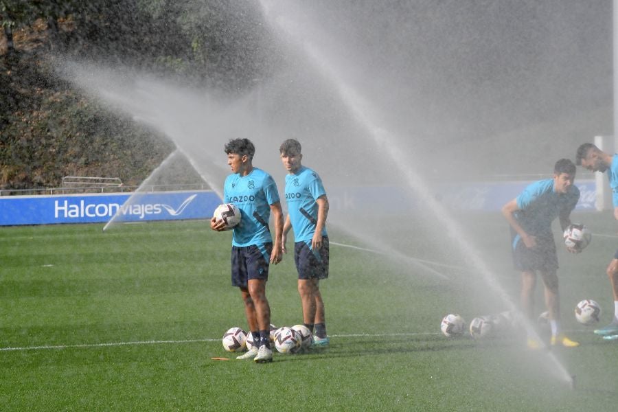 Fotos: Sorloth vuelve al grupo