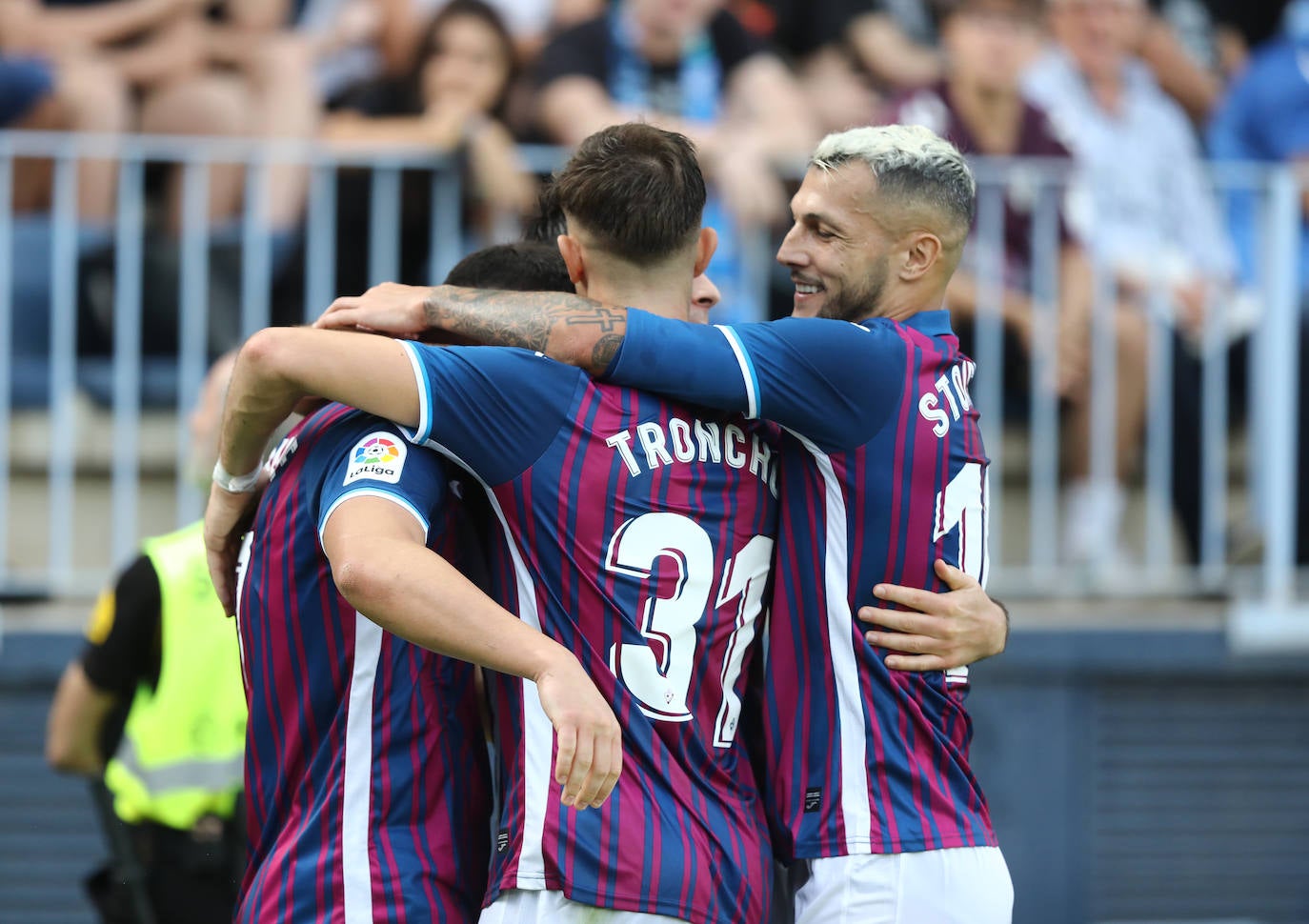 Fotos: Las mejores imágenes del Málaga-Eibar