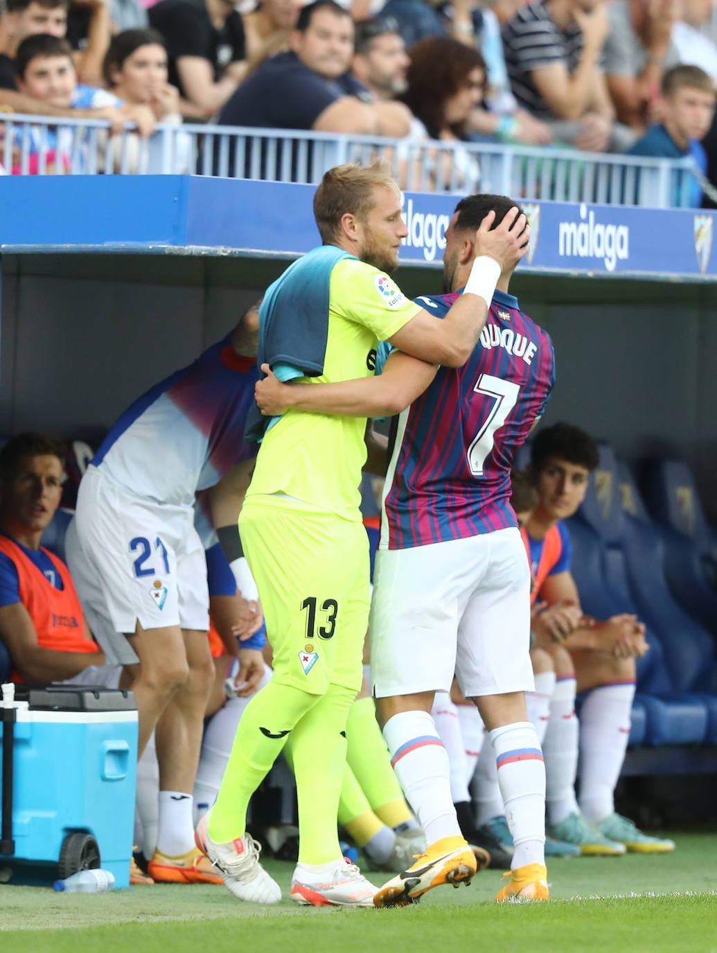 Fotos: Las mejores imágenes del Málaga-Eibar