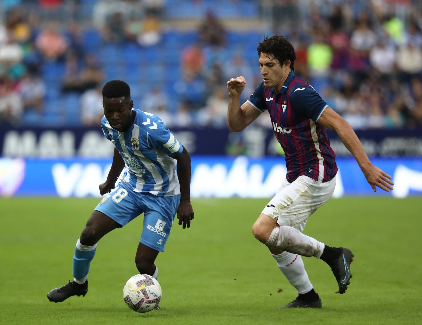 Fotos: Las mejores imágenes del Málaga-Eibar